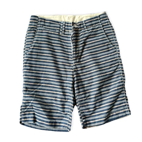 NWT Boys Gap Husky Striped Chino Shorts - Sz 8 8H - Picture 1 of 1